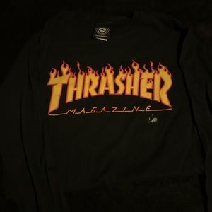 Long-Sleeve Thrasher Tee